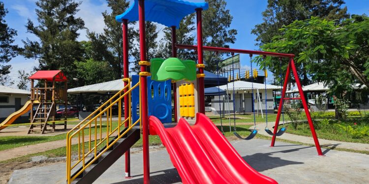 Conoce el área infantil del Campo Marte