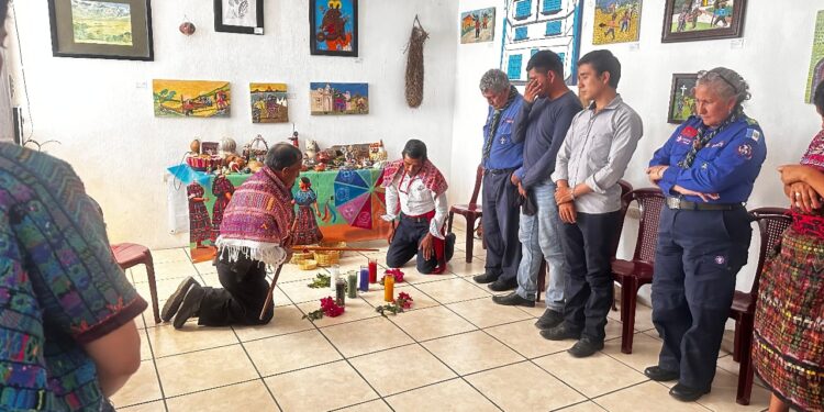 La exposición de arte y pintura salamateco en Baja Verapaz
