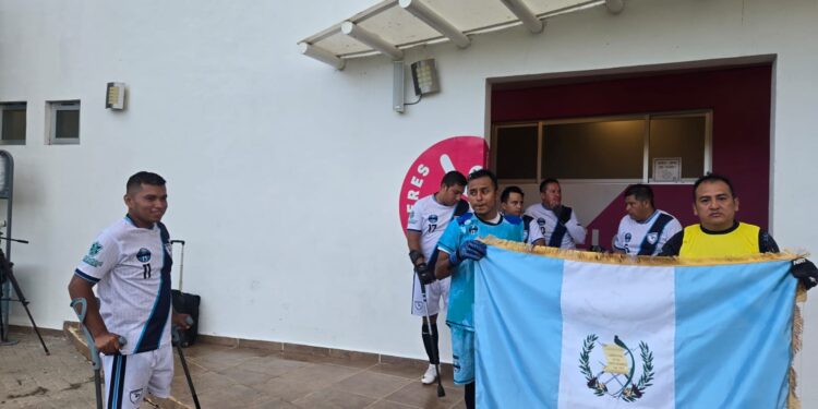 Guatemala debutó en la Copa Oro 2025 de fútbol para amputados