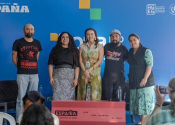 Conversatorio sobre ilustración de libros para niños en Filgua 2025