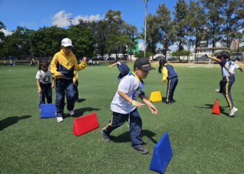 Campo Marte vibra con Mini Olimpiadas de diversión y deporte