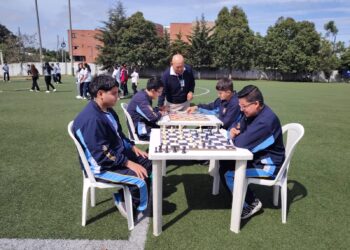 Celebración del Día Mundial del Ajedrez en los Campos del Roosevelt