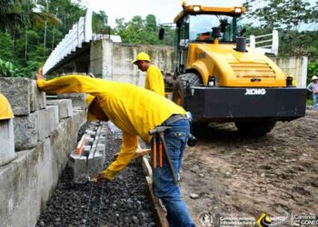 Ya casi está listo el nuevo puente Ixtacapa en Suchitepéquez
