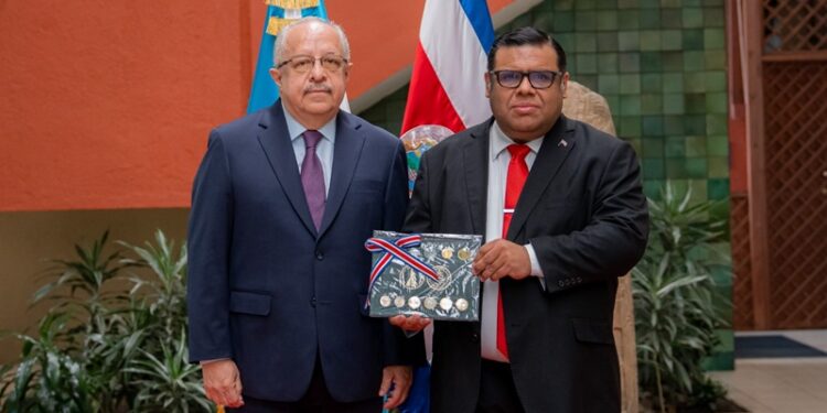 Guatemala y Costa Rica conmemoran 185 años de relaciones diplomáticas