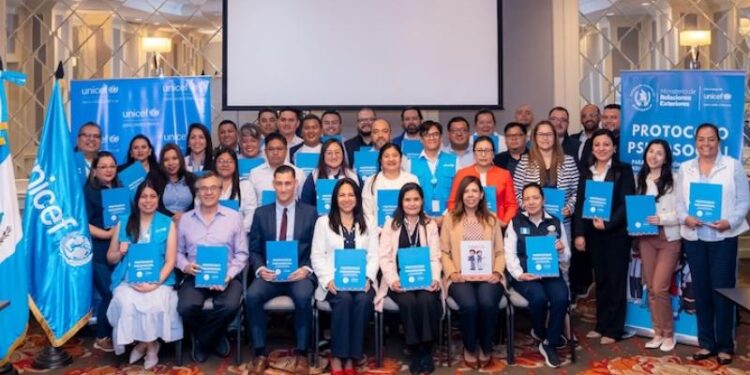 MINEX y UNICEF inauguran taller sobre protocolo psicosocial para la protección consular