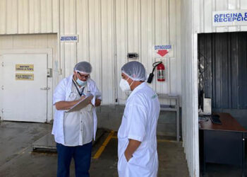 Verifican cumplimiento de normativas en planta procesadora de vegetales