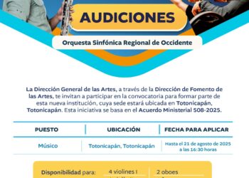 Audiciones Orquesta Sinfónica de Occidente