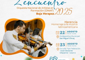 Segundo Encuentro Orquesta Nacional de Artistas en Formación ONAF, Baja Verapaz, 2025
