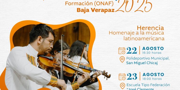 Segundo Encuentro Orquesta Nacional de Artistas en Formación ONAF, Baja Verapaz, 2025