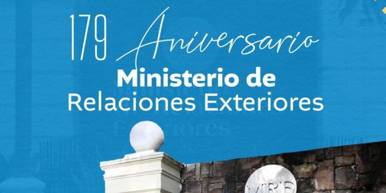 179 Aniversario Ministerio de Relaciones Exteriores