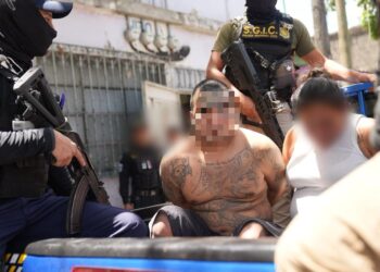 Capturan a pandillero salvadoreño, de los 100 más buscados de su país