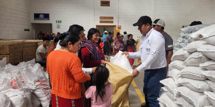 Alimentos llegan a más de 25 mil familias