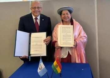 Guatemala y Bolivia suscriben el Convenio Básico de Cooperación Técnica y Científica