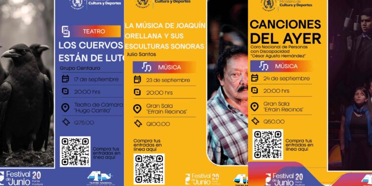 Grandes espectáculos te esperan en las últimas fechas del Festival de Junio 2025