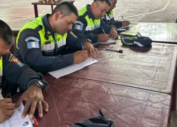 Provial capacita a la PMT de Nueva Concepción en temas de educación y seguridad vial