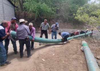 Productores de limón de El Progreso beneficiados con sistema de riego