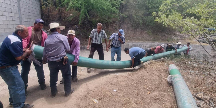 Productores de limón de El Progreso beneficiados con sistema de riego