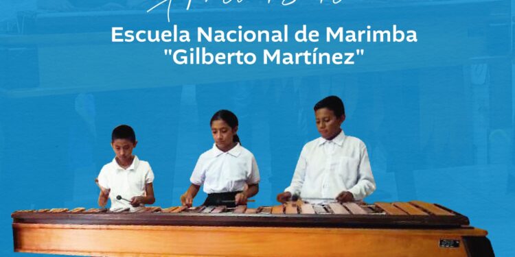 02 de septiembre Aniversario de la Escuela Nacional de Marimba “Gilberto Martínez”