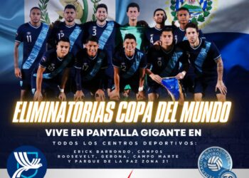 Eliminatorias Copa del Mundo Guatemala VS El Salvador