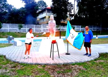 ¡Orgullo patrio! El Parque de la Paz de Cobán invita a encender el fuego de la Independencia en sus instalaciones