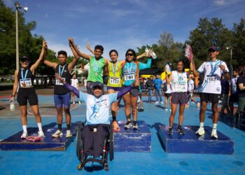 Daniel Aguilar y Elda Fernández, los ganadores de la Carrera Independencia 2025