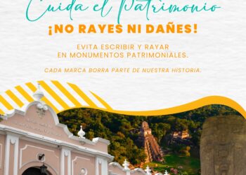 Cuida el Patrimonio: ¡No rayes ni dañes!