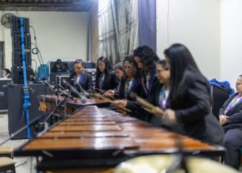 La Marimba Femenina de Concierto ofrece temporada departamental en Chiquimula