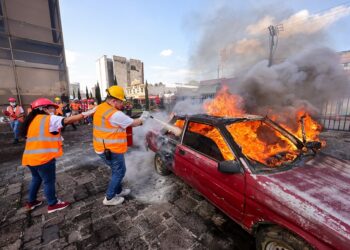 Minfin refuerza capacidades de respuesta en el Rally de Brigadistas del Centro Cívico 13
