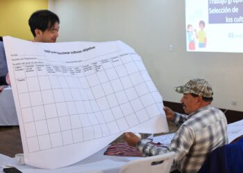 Agricultores agradecen formación en la metodología SHEP