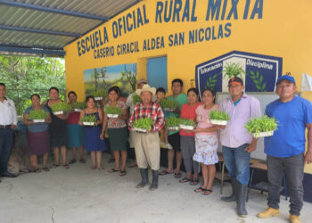 Agricultores de Quezaltepeque capacitados en producción de forrajes sostenibles