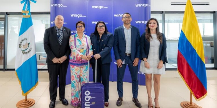 MINEX participa en la inauguración del vuelo Ciudad de Guatemala – Bogotá, de la aerolínea de bajo costo Wingo