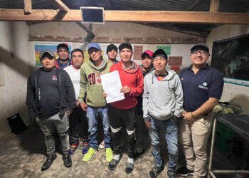 Promoviendo la organización de productores en Santa Catarina Ixtahuacán