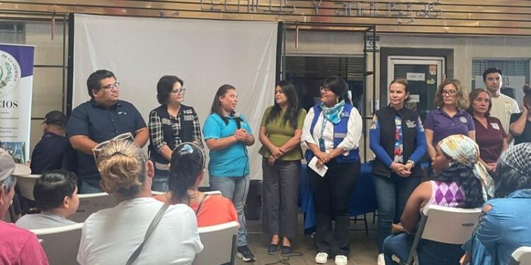 Consulado General de Guatemala en Tijuana participa en la Feria de Servicios Consulares de la OIM