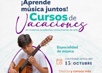 Vacaciones 2025 MCD: Aprende en los cursos gratuitos de música en orquestas juveniles y academias de arte
