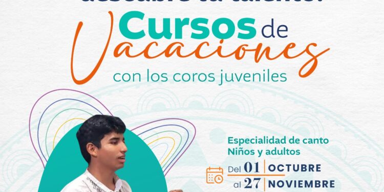 ¡Libera tu Voz! Aprovecha las Vacaciones 2025 con los cursos de expresión vocal y coral del MCD