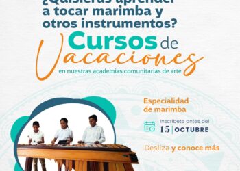 ¡El alma de Guatemala te llama! Aprende a tocar marimba con los cursos de vacaciones del MCD