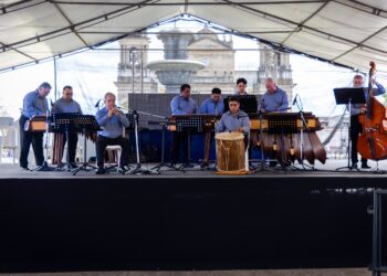 Marimba de Concierto del Palacio Nacional celebra nuestra identidad en el Festival del Centro Histórico