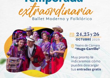 Ballet Moderno y Folklórico: temporada extraordinaria
