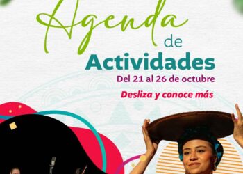 MCD: Agenda de actividades del 21 al 26 de octubre
