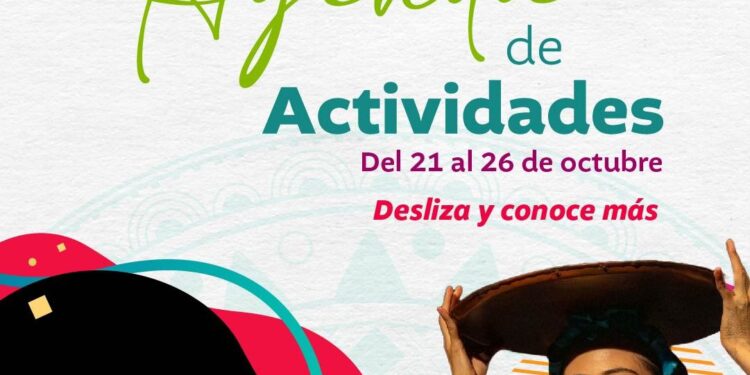MCD: Agenda de actividades del 21 al 26 de octubre