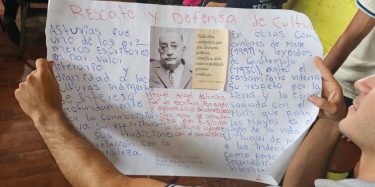 Miguel Ángel Asturias: Un legado que forja la identidad nacional en Petén