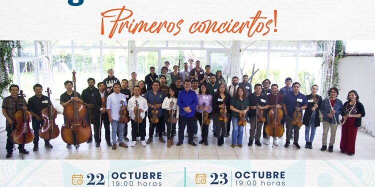 Primeros conciertos de la Orquesta Sinfónica Regional de Occidente