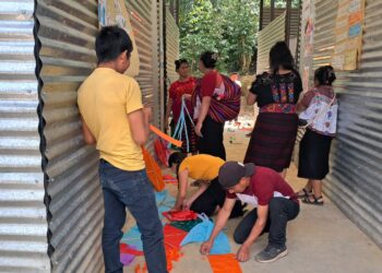 Fortalecen identidad cultural en Huehuetenango con “Taller de Barriletes Artesanales”