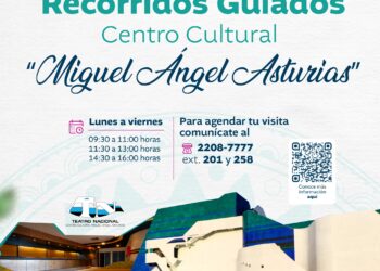 Recorridos guiados en el Centro Cultural “Miguel Ángel Asturias”
