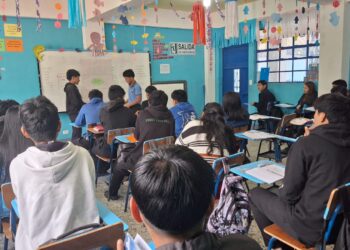 Jóvenes de San Ildefonso Ixtahuacán promueven la cultura de paz a través de los valores