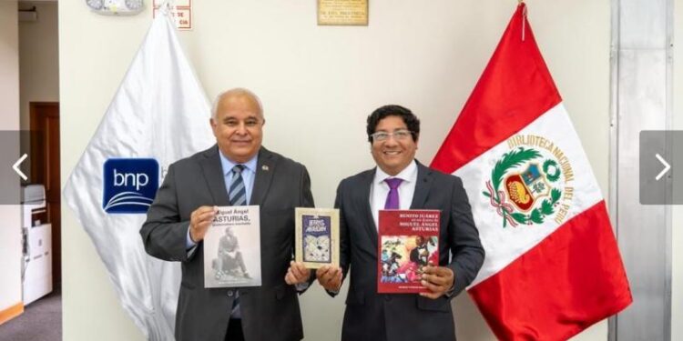 Embajada de Guatemala y Biblioteca Nacional de Perú estrechan lazos culturales
