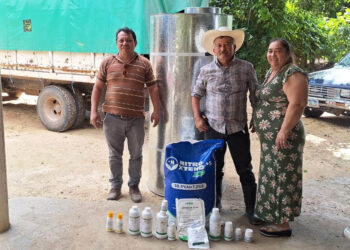 Fortalecen la producción agrícola en El Chal