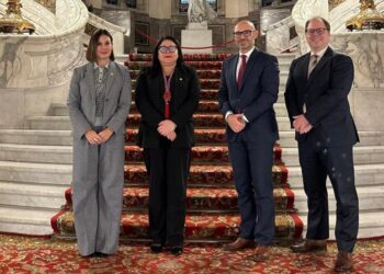 Vicecanciller de Guatemala sostiene reunión bilateral con el Secretario General de la Corte Permanente de Arbitraje