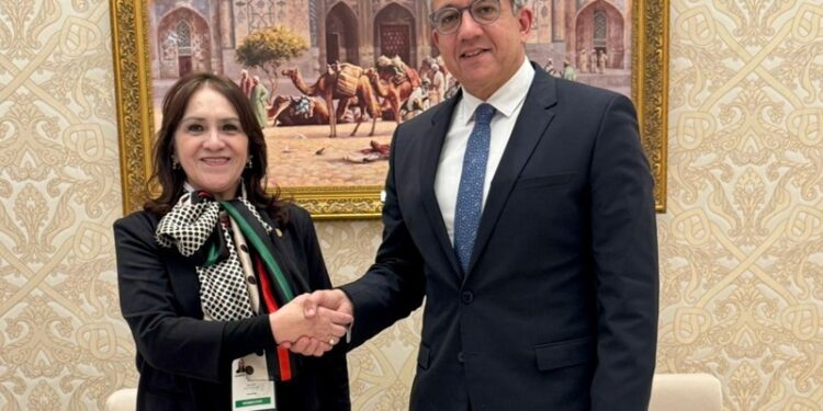 Vicecanciller de Guatemala sostiene reunión bilateral con el Director General electo de la UNESCO