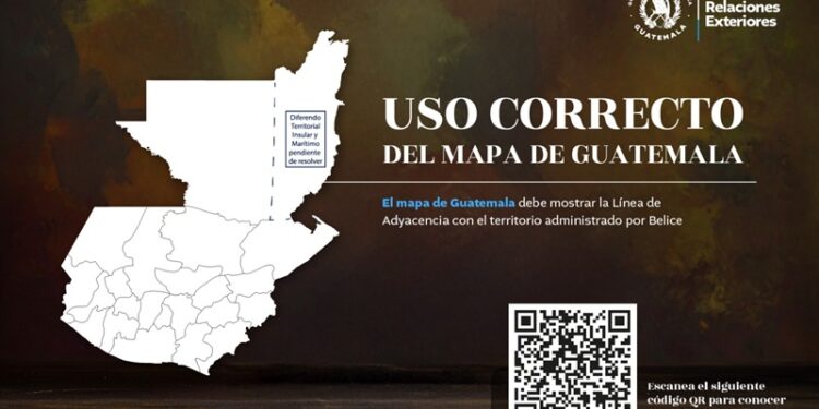 MINEX informa sobre el uso correcto del mapa de Guatemala
